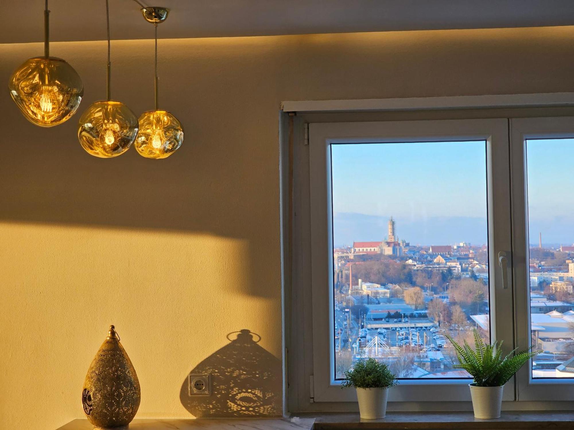 Stylische Sunset-Wohnung Аугсбург Экстерьер фото